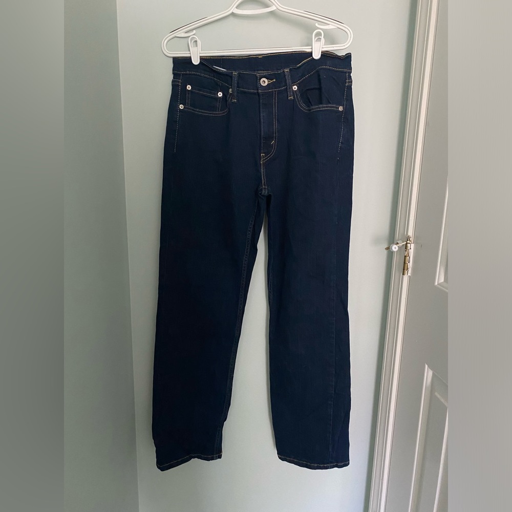 Levi Strauss & Co. Men's 31X30 Dark Blue Jeans
